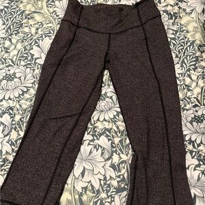 lululemon athletica Women's High-Waist Flare Leggings in Dark Heather Gray